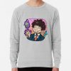 ssrcolightweight sweatshirtmensheather greyfrontsquare productx1000 bgf8f8f8 9 - Mob Psycho 100 Merch