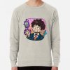 ssrcolightweight sweatshirtmensoatmeal heatherfrontsquare productx1000 bgf8f8f8 9 - Mob Psycho 100 Merch