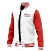 Body Improvement Mob Psycho 100 Varsity Jacket 3L F RIGHT Mockup - Mob Psycho 100 Merch