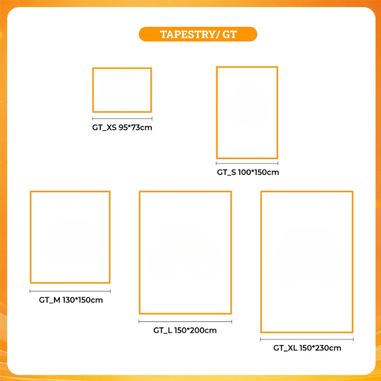 Product size chart