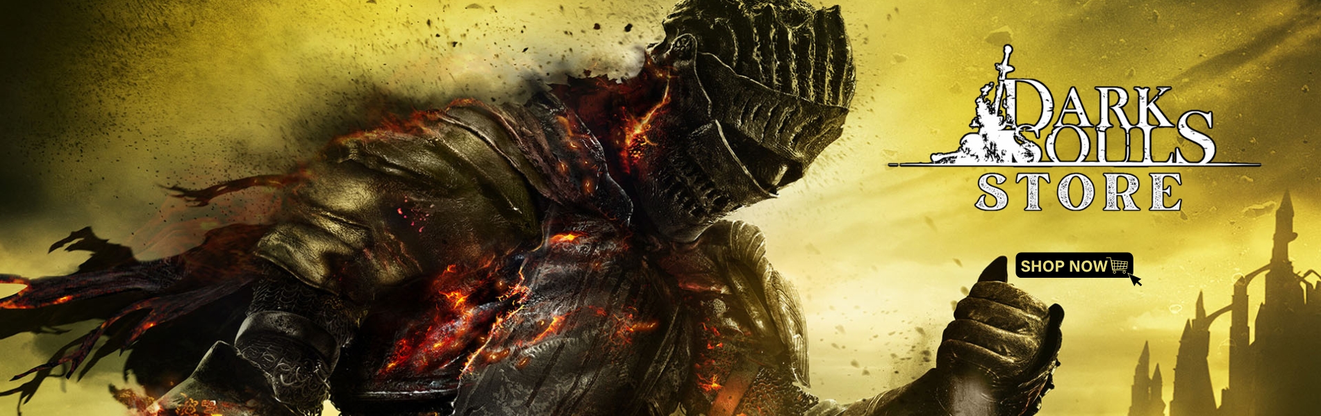 Dark Souls Store Banner 1 - Mob Psycho 100 Store